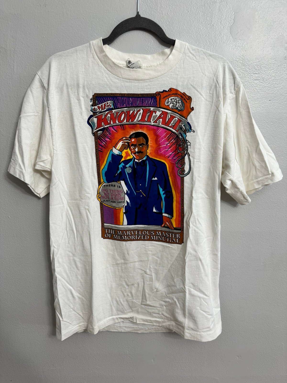 Vintage Wildwood Productions “Mr. Know It All” T-Shirt