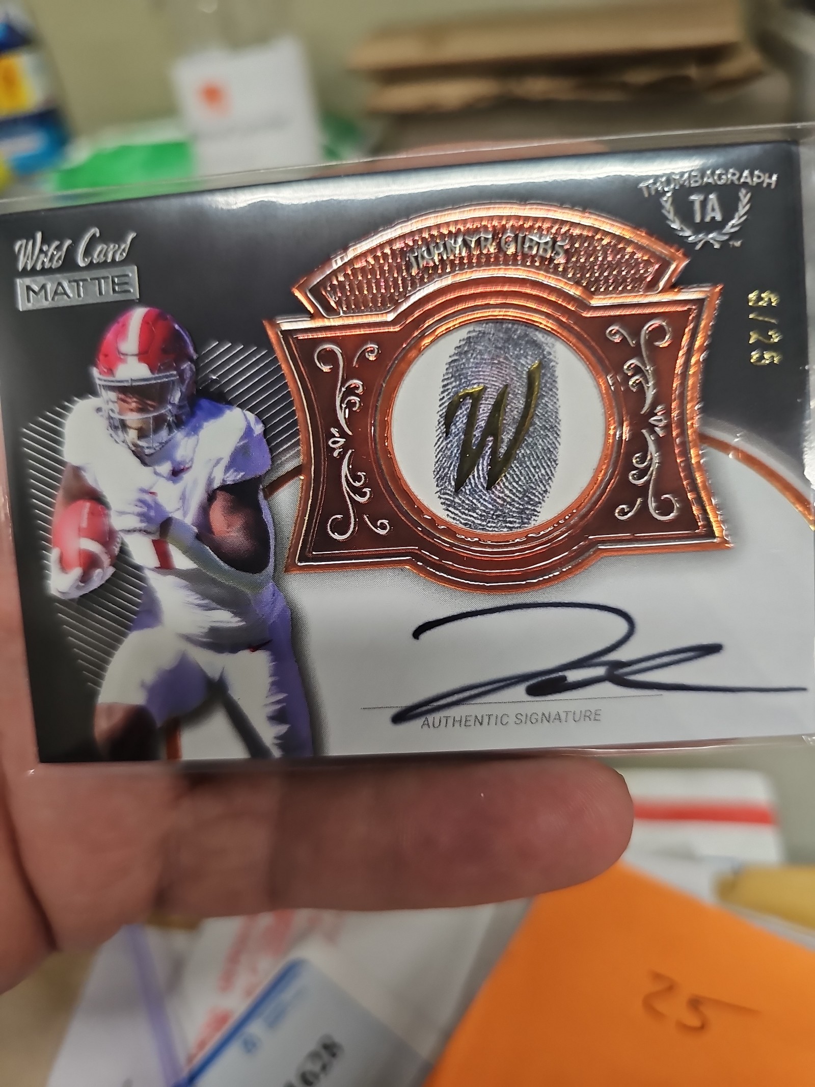 On card auto