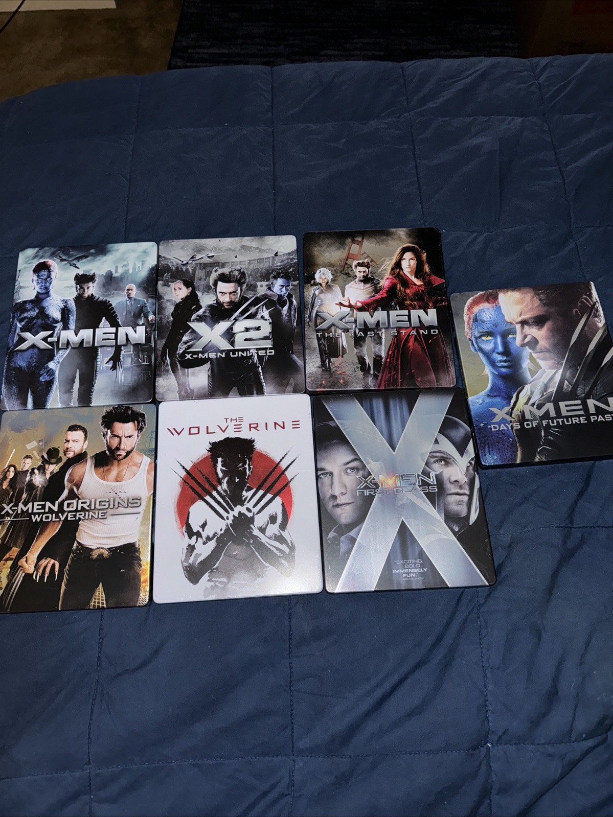 X-MEN RARE Metal Pak/steelcase Collection