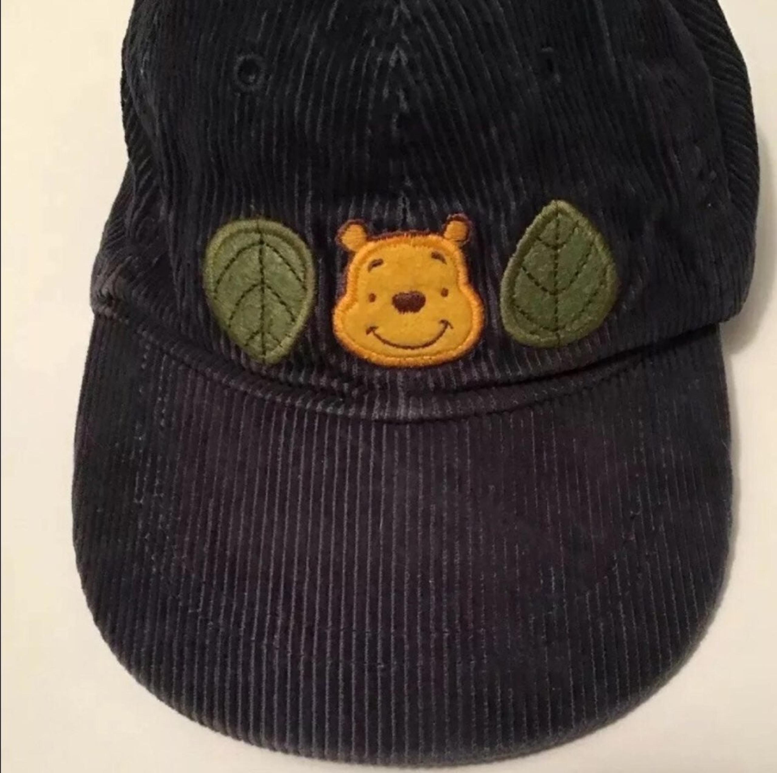 The Disney Store Winnie The Pooh Corduroy Cap Disney Hat