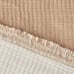 Brand New! Casaluna Queen Reversible Chambray Coverlet Natural/Warm Brown
