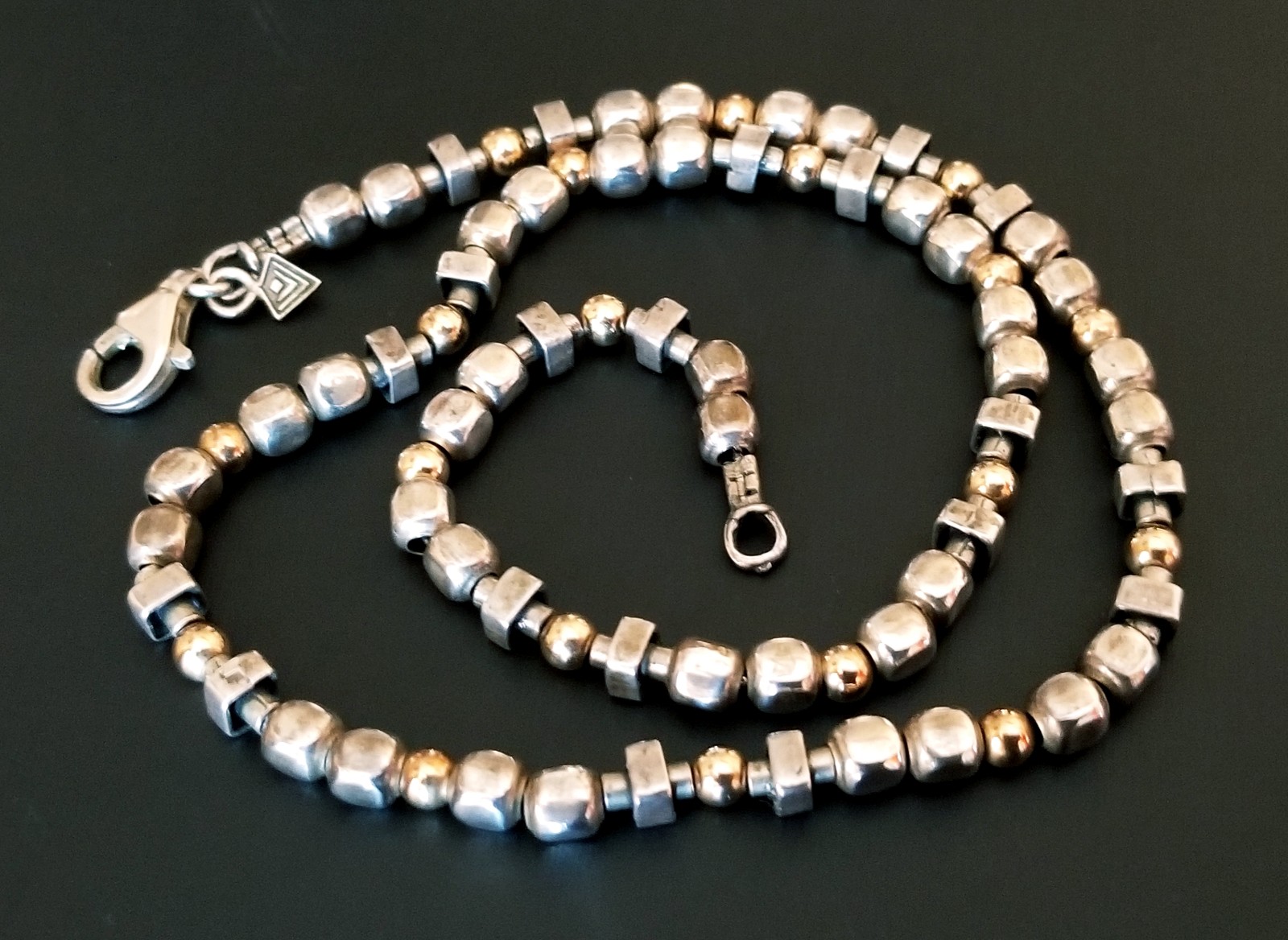 Silpada Sterling Silver & Gold-filled Bead Necklace