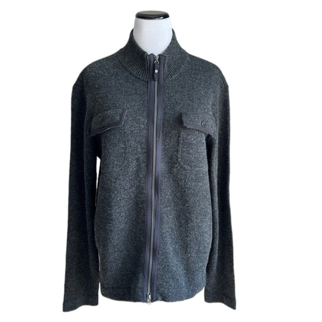 NWT Royal Robbins Ashby Wool Blend Zip Up Cardigan Chest Pockets Size XL