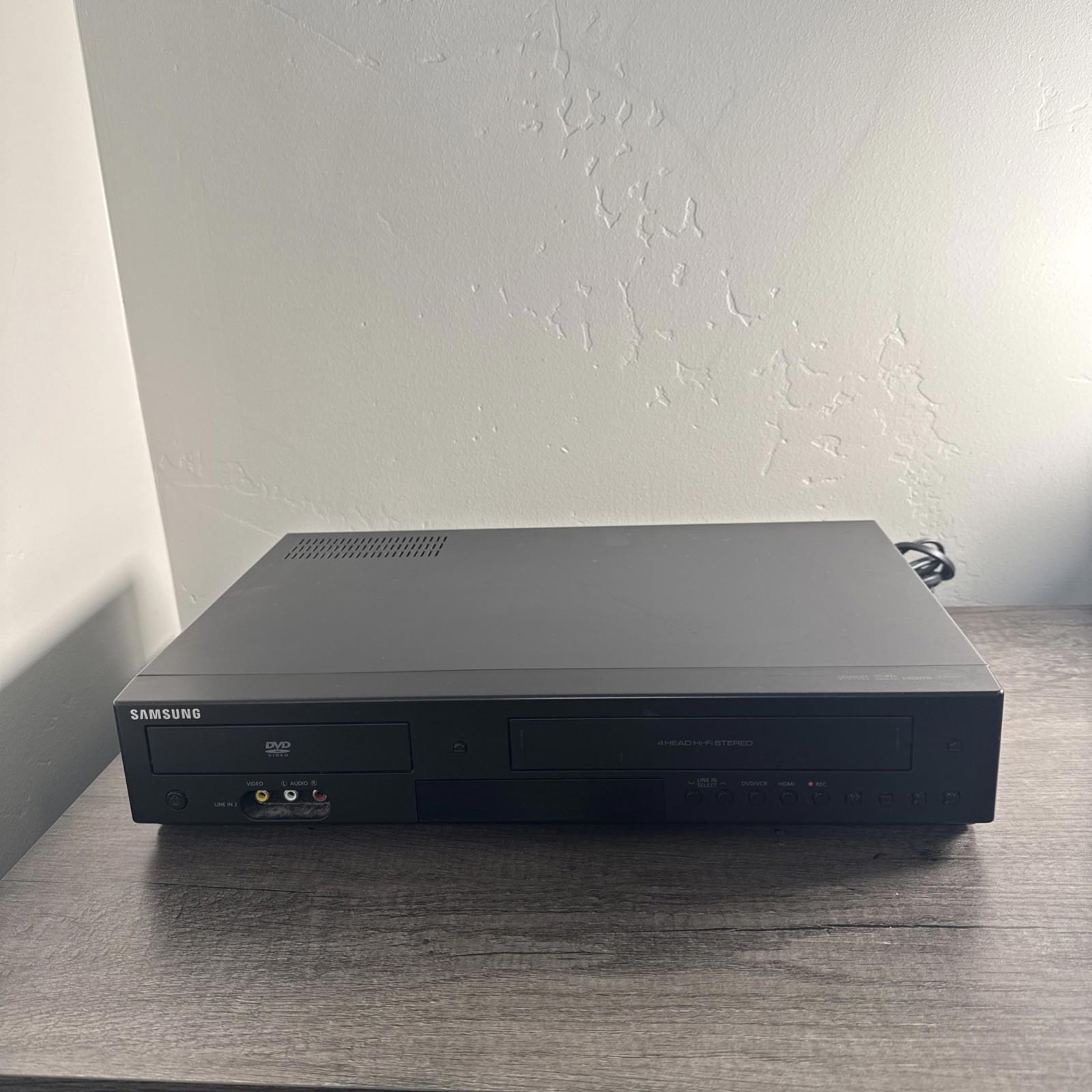 Samsung DVD-V9800 DVD/VHS Combo Player HDMI 4Head Hi-Fi | No Remote TESTED