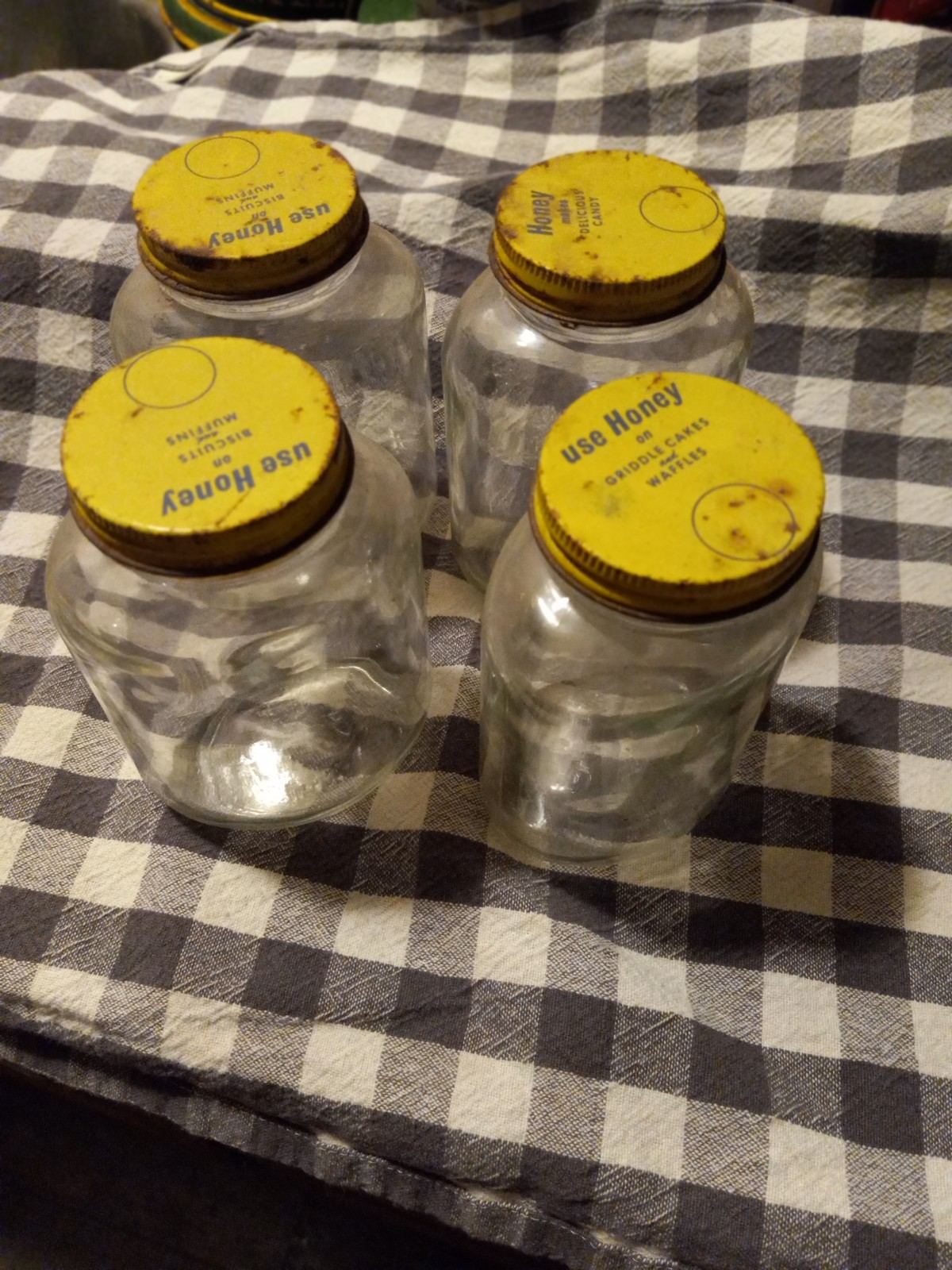 1970's Honey Jars