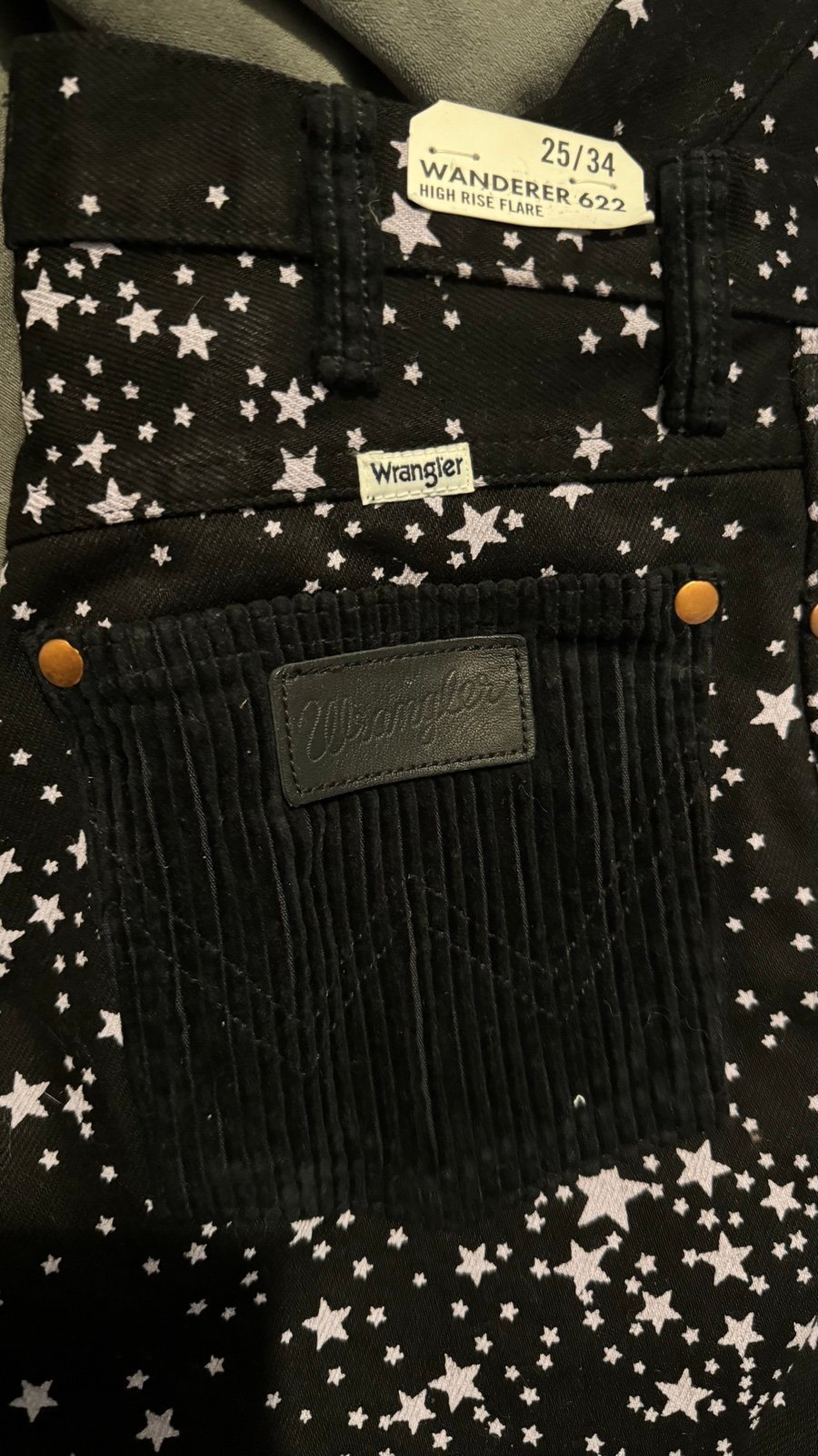 Wrangler High-Rise Flare Jeans 622 Star Struck