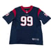 Nike On Field Houston Texans JJ Watt Football Jersey Mens 48 Stitched Navy NFL