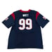 Nike On Field Houston Texans JJ Watt Football Jersey Mens 48 Stitched Navy NFL