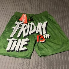 NEW Headgear Classics Friday 13Th Basketball Shorts