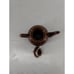 Porcelit Small Brown Pottery Tea Pot Vintage Made in Poland 4 Cup