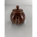 Porcelit Small Brown Pottery Tea Pot Vintage Made in Poland 4 Cup