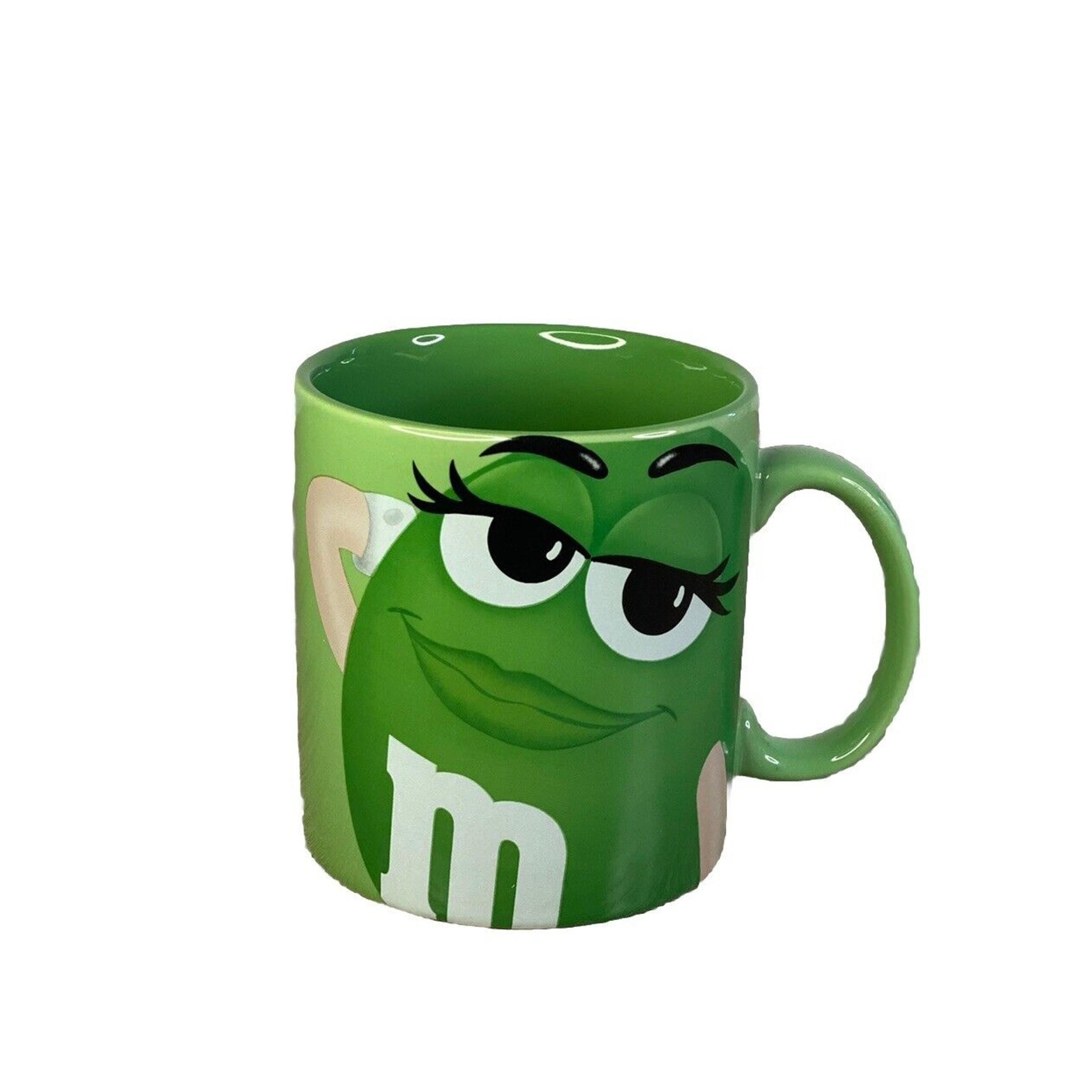 M&M Green MM Big Coffee Mug Cup Official Licensed Mars Y2Km
