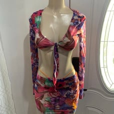 Sexy Floral 3 piece