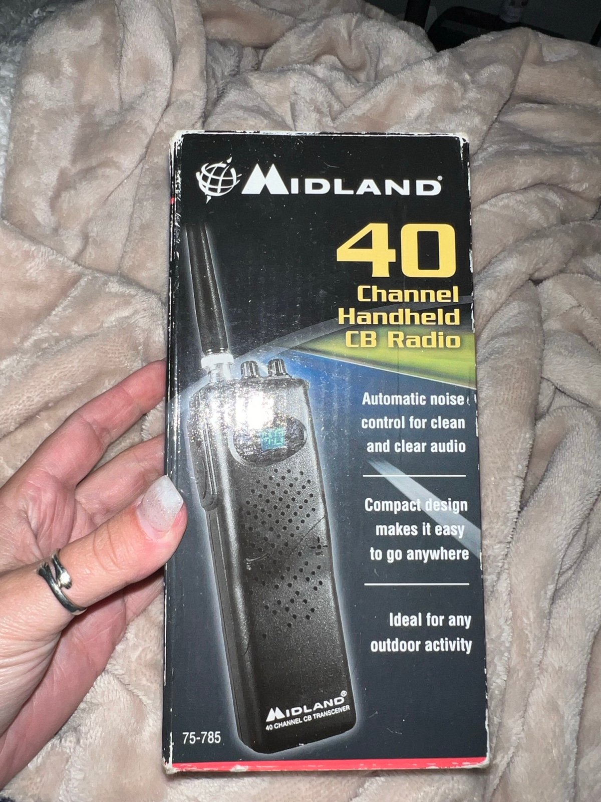 Midland 75-785 Durable Handheld CB Radio