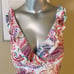 LRL | Paisley Printed Ruffle Surplice Underwire One-Piece Swimsuit 12
