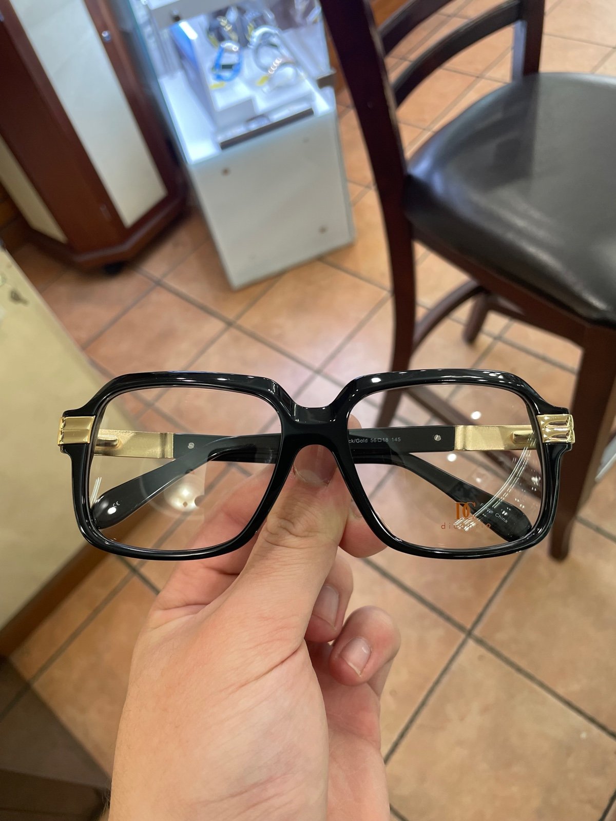 BRAND NEW DICAPRIO CAPRI DC336 MENS EYEGLASS FRAME 56-18-145