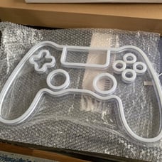 Gamer Neon Sign, Game Controller Neon Sign for Gamer Room Decor - Gaming