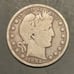 KEY DATE 1892-p First Barber Silver Half Dollar VERY LOW MINTAGE 934,000