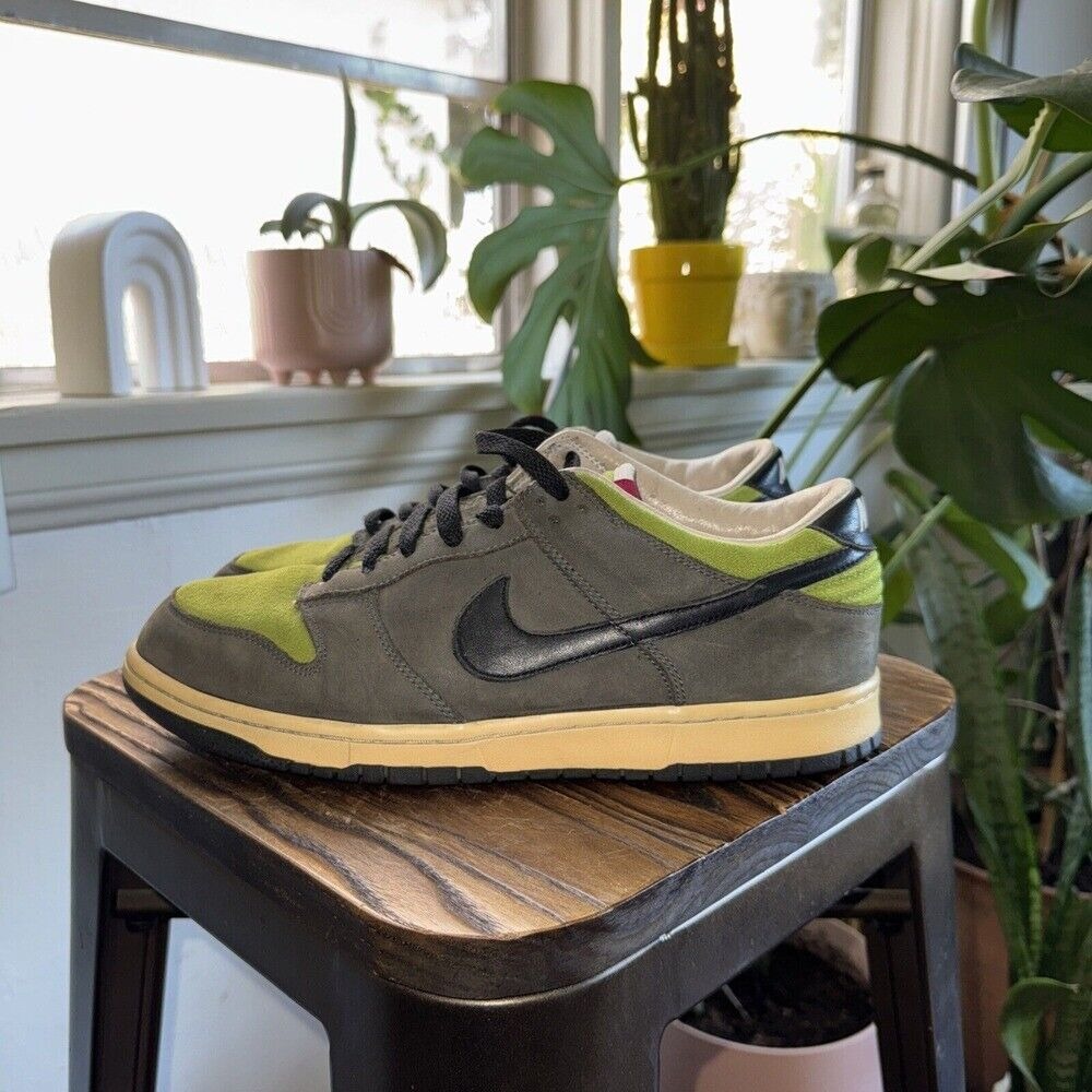 Nike Dunk Low Kermit The Frog Size 10