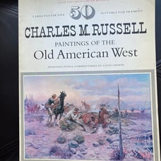 Charles M. Russell Paintings of the Old American West 50 poster size