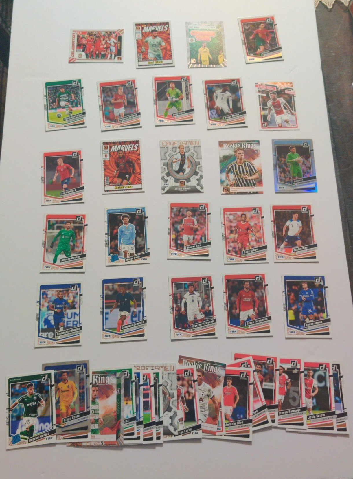 Donruss Panini 2023/2024 Soccer 43 Cards Lot