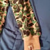 A Bathing Ape Bape Camo Shark Full Zip Hoodie Army Green Jacket SzM New with Bag