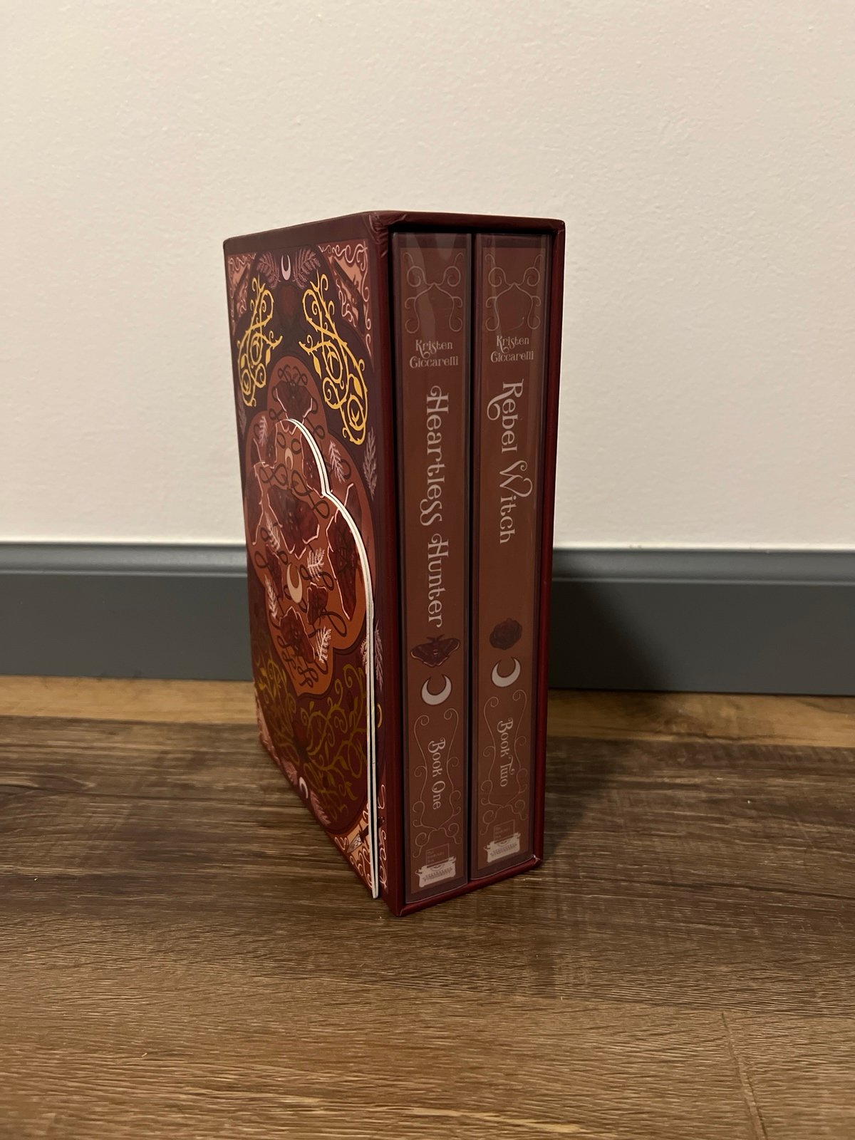 Crimson Moth series by Kristen Ciccarelli (Bookish Box edition)