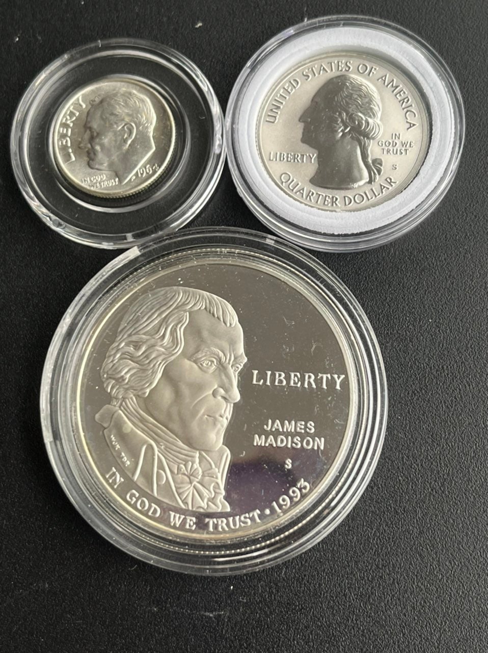 Lot of 3 collectible American Vintage coins