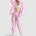 victoria secret VS PINK sweatpants full zip Hoodie outfit set Bundle Medium NEW