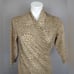 J. McLaughlin Panama Catalina Cloth Faux Wrap Animal Print Dress Size Medium
