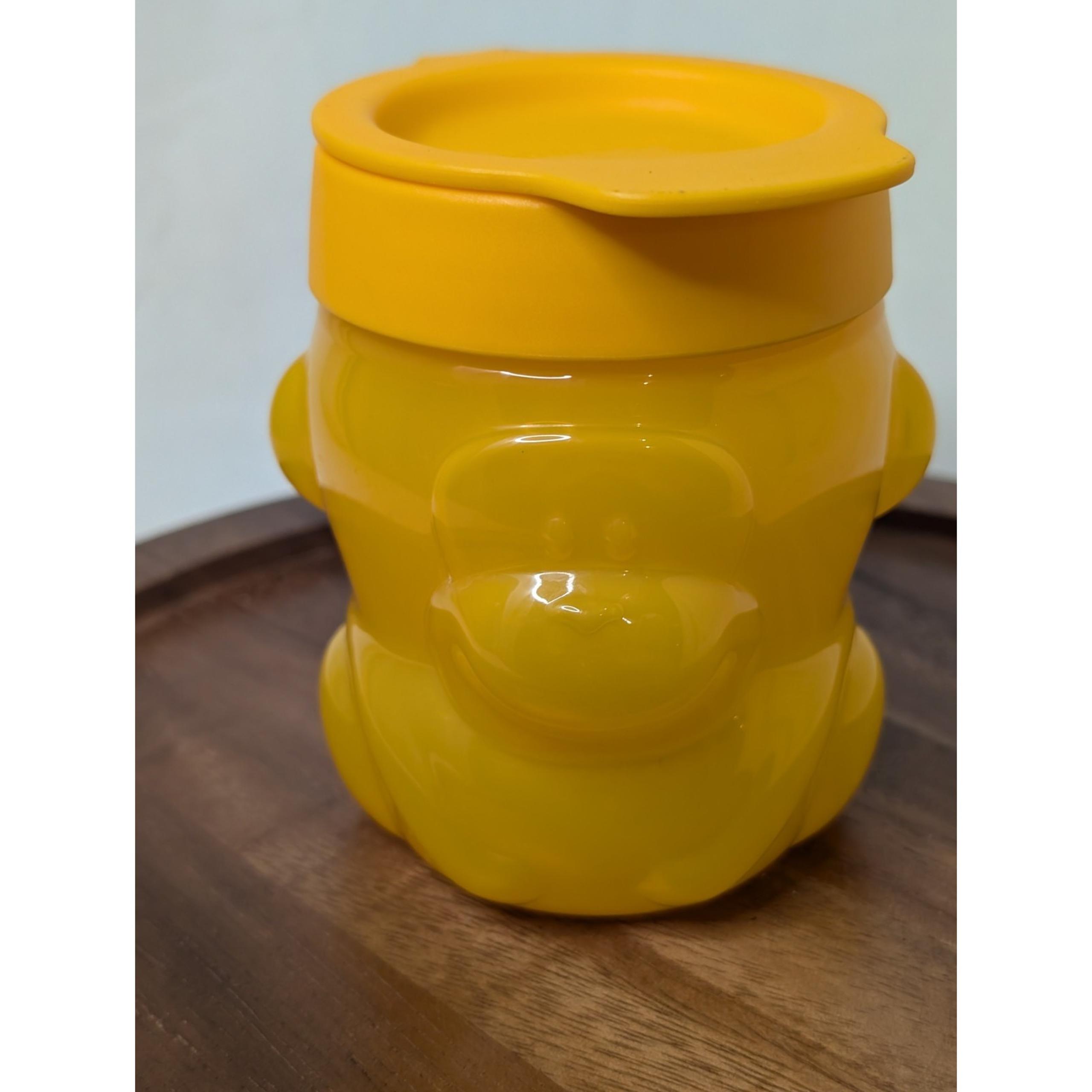 10oz Snack Cup Monkey Infant Toddler Preschool On the Go Food NEW - Tupperware