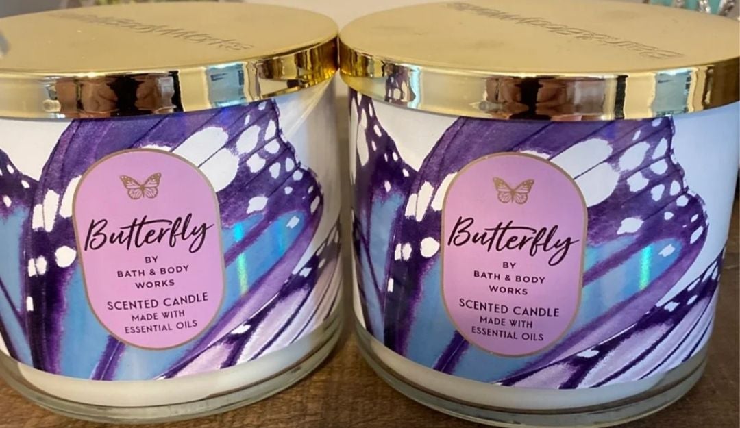 BBW Butterfly Candles