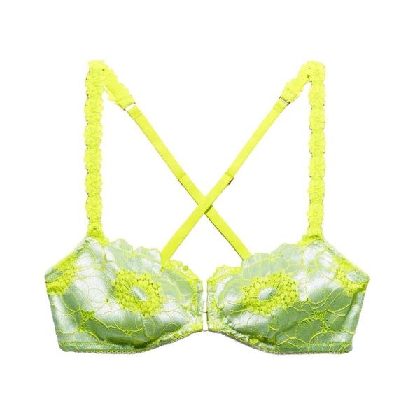 Savage X Fenty Perfect Poppies Lace Bralette - Size Large