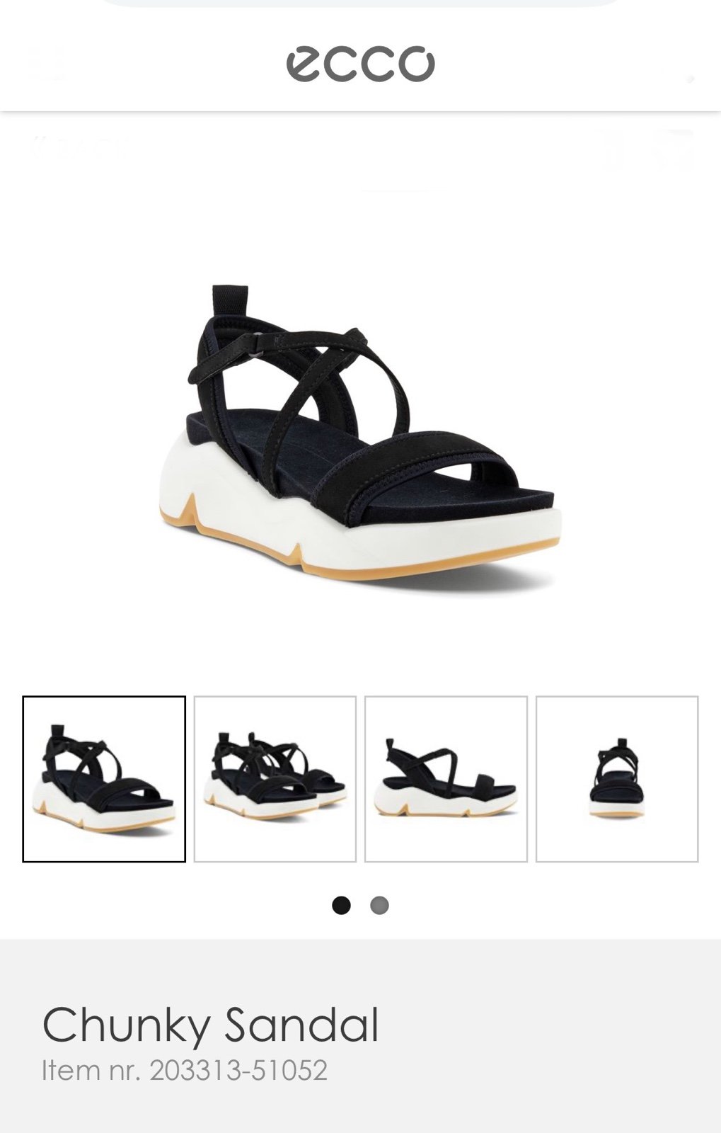 ECCO Women’s Chunky Sandals