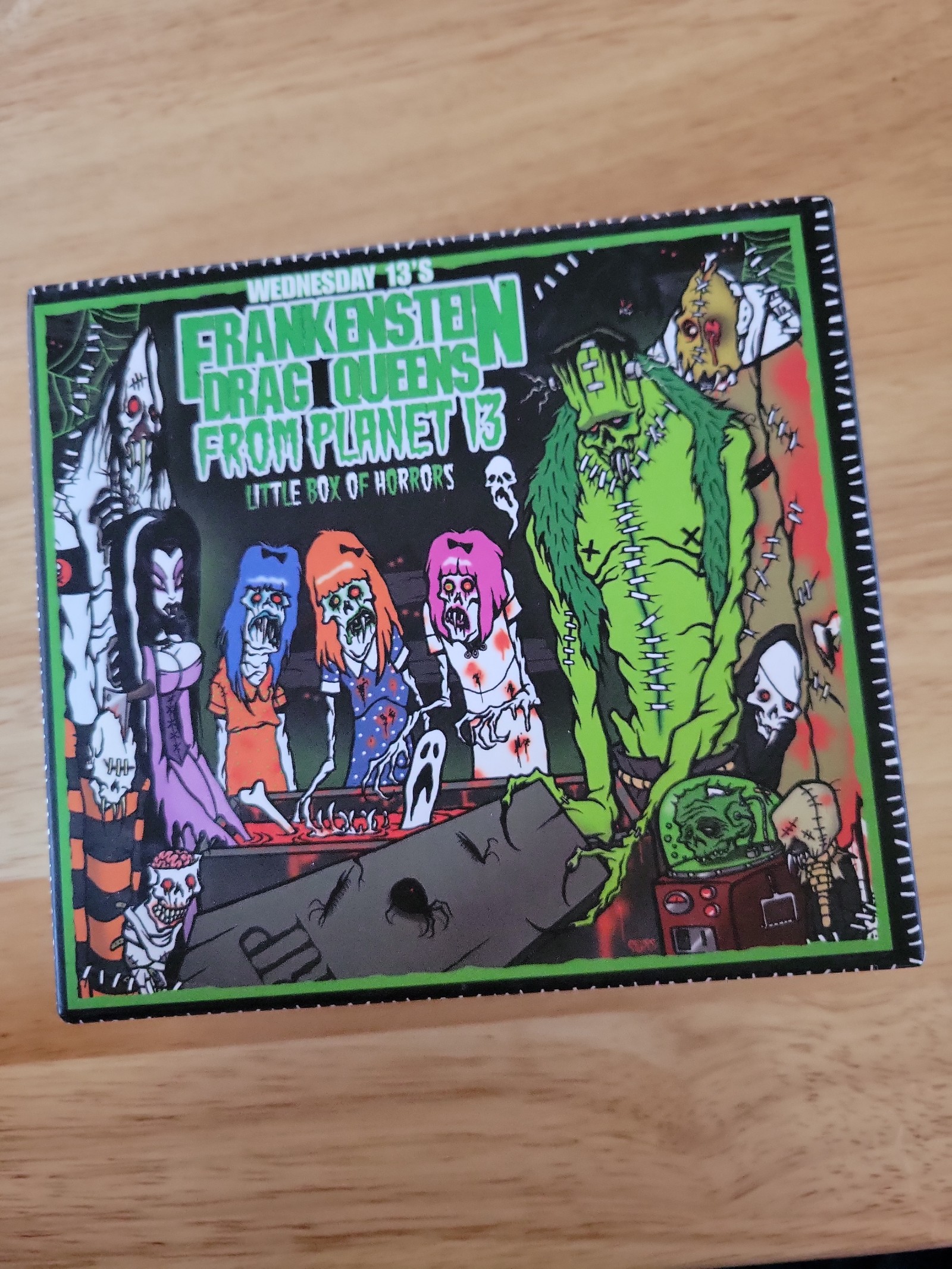 WEDNESDAY 13'S FRANKENSTEIN DRAG QUEENS FROM PLANET 13 Little Box of Horrors