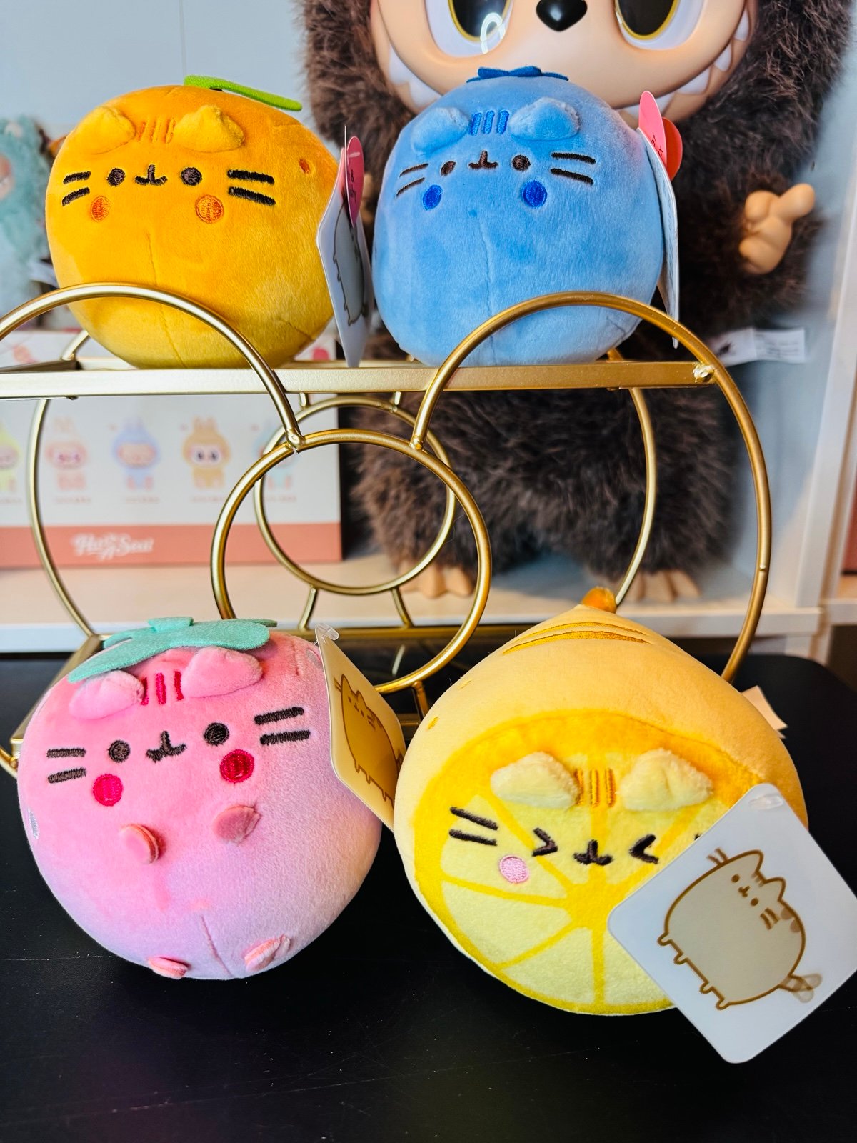 Pusheen Fruit Bundle: Orange, Blueberry, Strawberry & Lemon