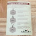 UpBlend Outdoors Wailua Chime 29-Inch Copper Red Aluminum Chime Like-new