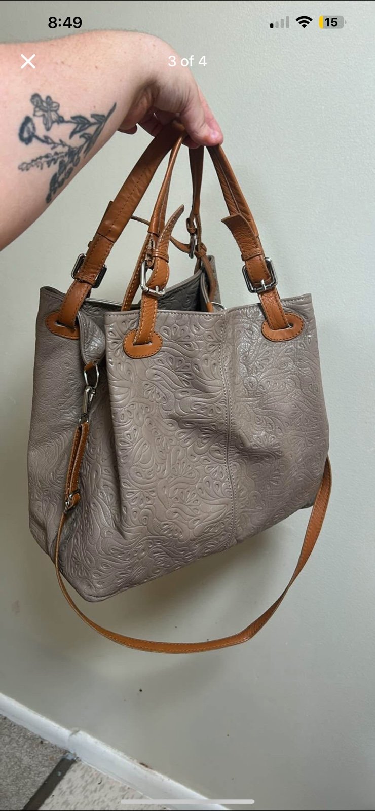 Permasan New York crossbody handbag