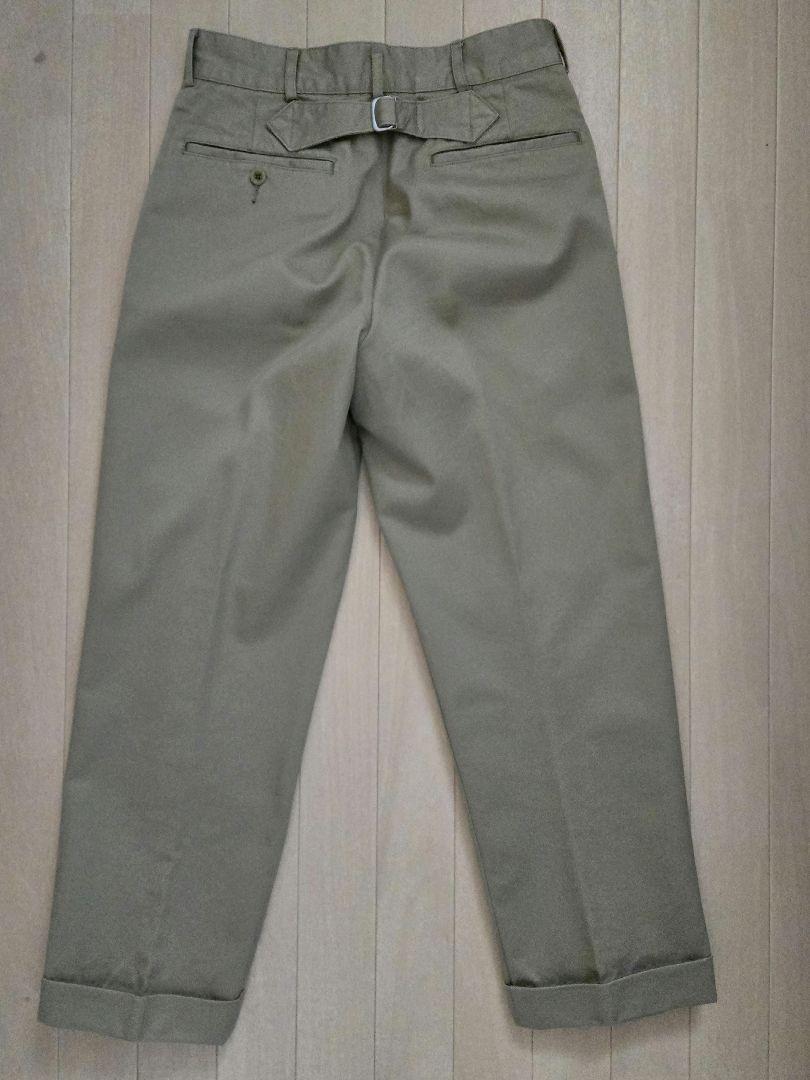 AUBERGE LV Chinos オーベルジュ　チノパンツ　ブラック AUBERGE LV Chinos オーベルジュ チノパンツ ブラック - メルカリ