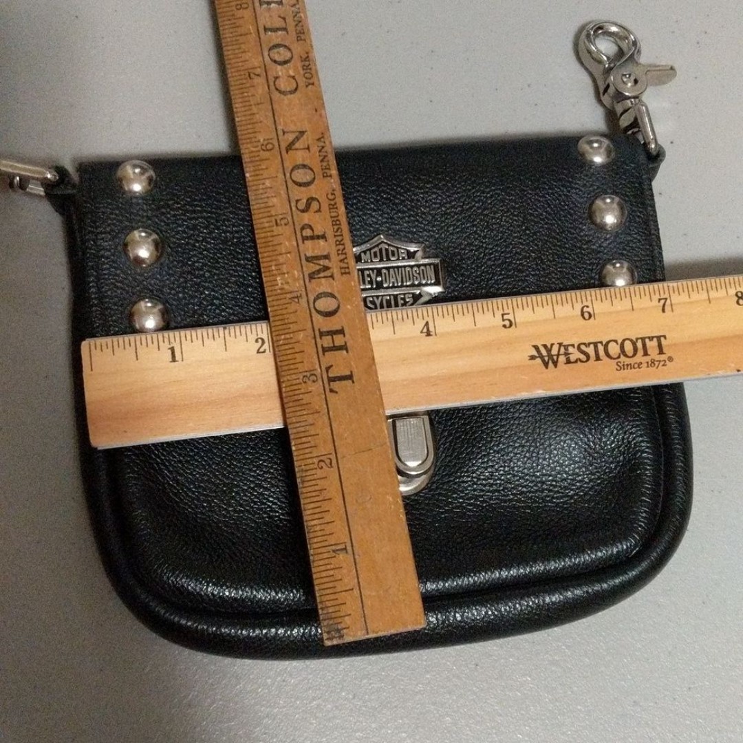harley davidson fanny pack leather