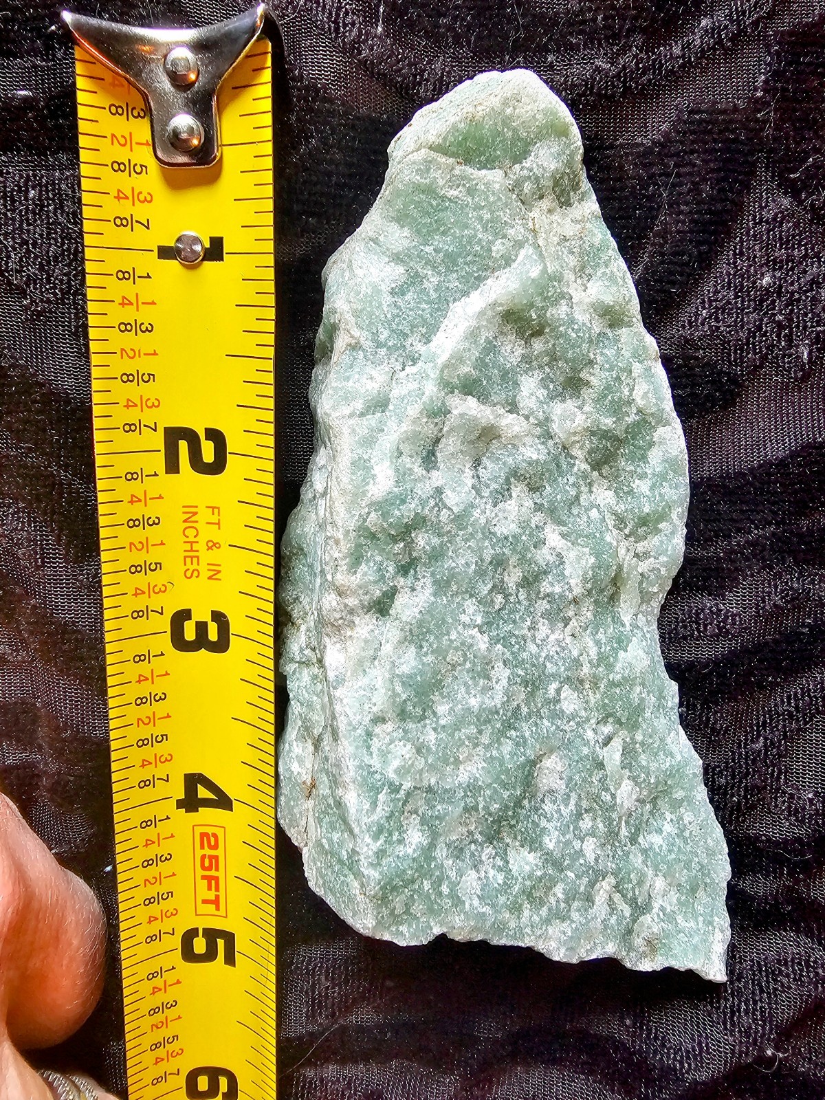 Large Green Aventurine Lapidary slab. Beautiful piece!