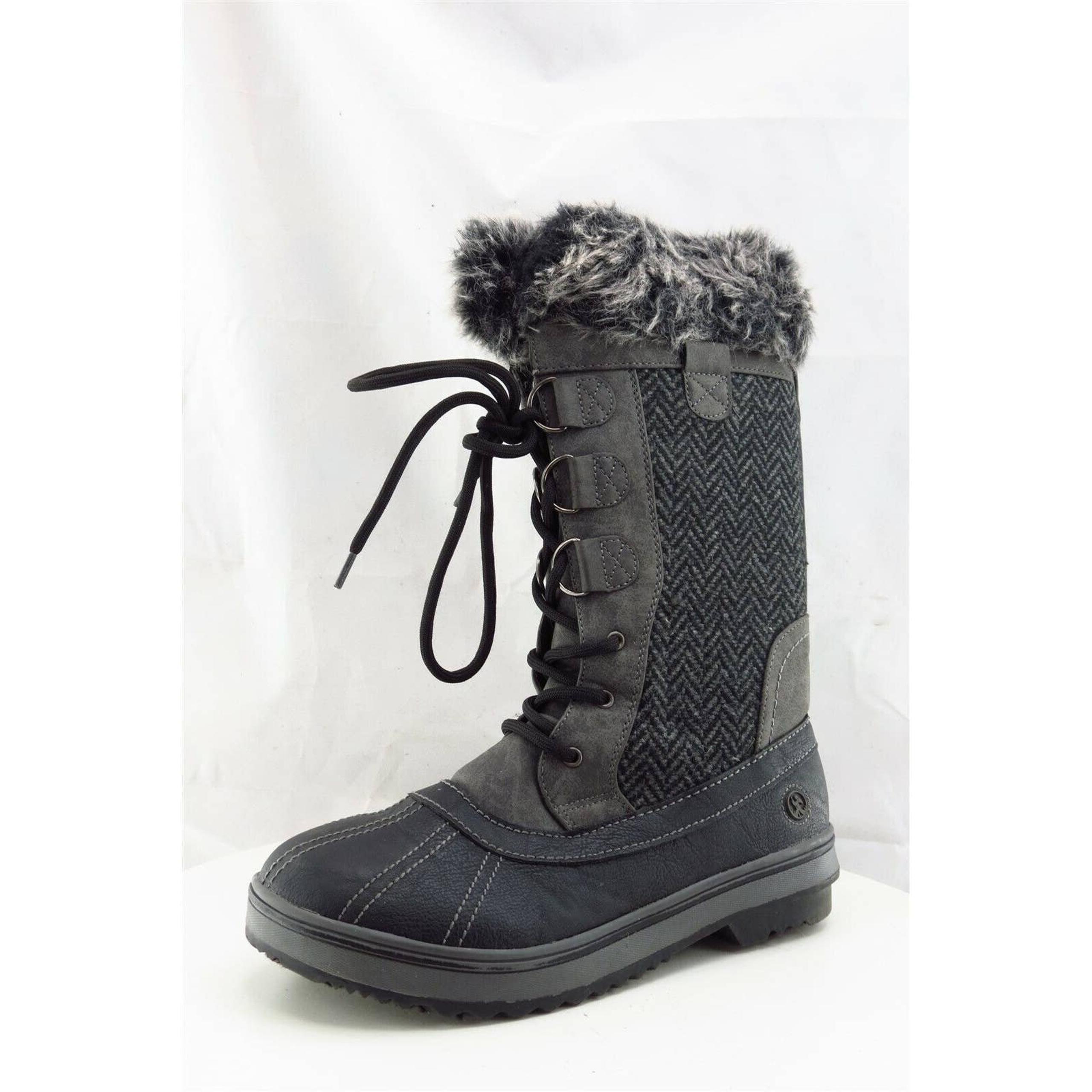 Northside Boot Sz 8 M Paddock Black Leather Women