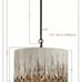 NIB Forty West Designs 70794 Sadie Rustic Farmhouse Pendant Light NEW