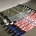 Nike lanyard white red green 25 piezas