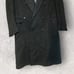 Towncraft 100% New Wool Long Charcoal Gray Double Breasted Overcoat Size 44 S