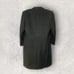 Towncraft 100% New Wool Long Charcoal Gray Double Breasted Overcoat Size 44 S