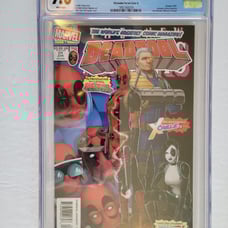 DEADPOOL #1 CHRISTOPHER CGC 9.6 WHITE PAGES UNKNOWNCOMICBOOKS VARIANT