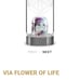 Vita Juwel VIA flower of life crystal bottle