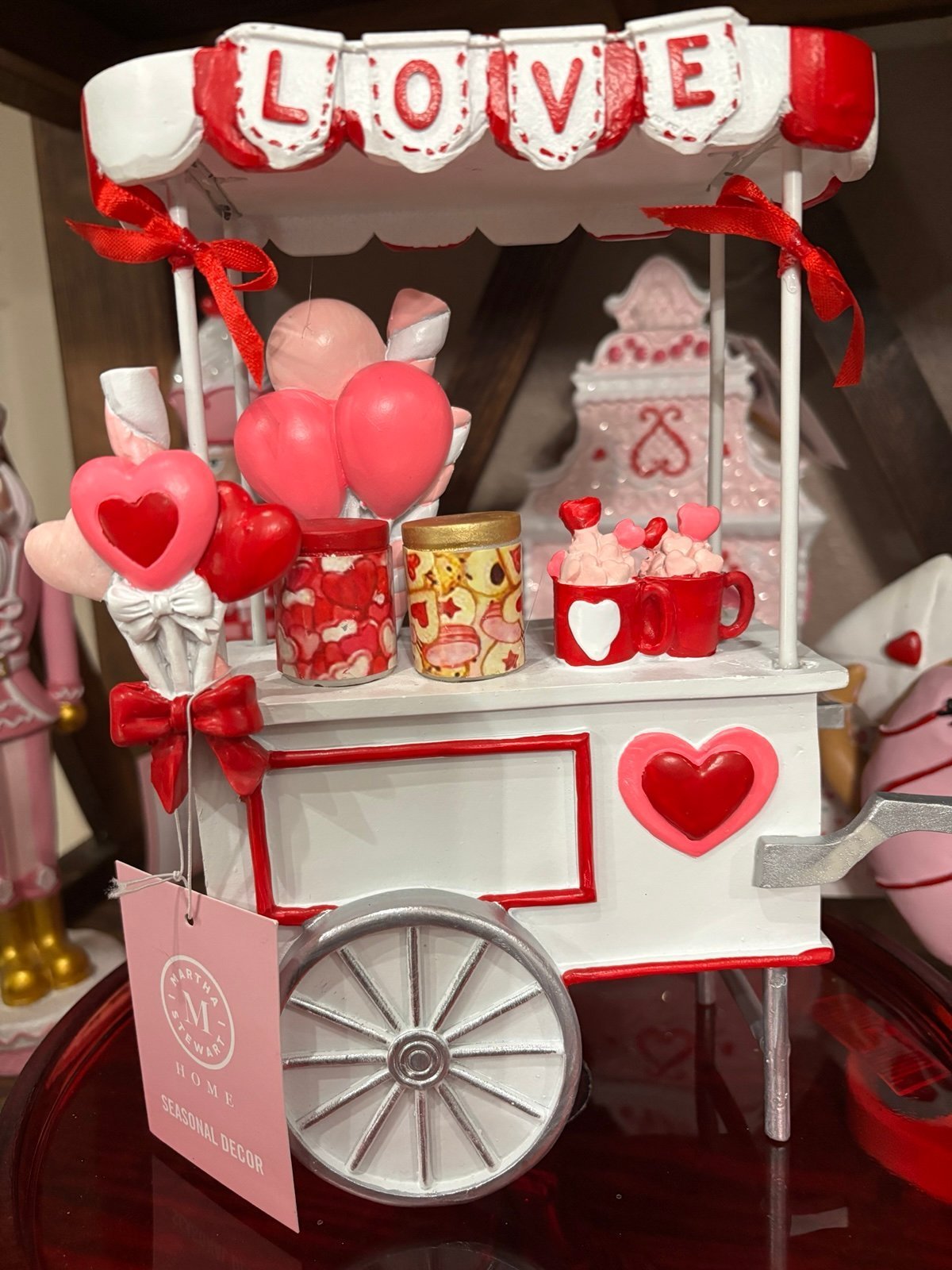 Martha Stewart Valentines Love Cart