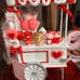 Martha Stewart Valentines Love Cart